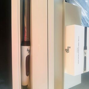 Lange Black and light pink Curling Wand 25”MM
